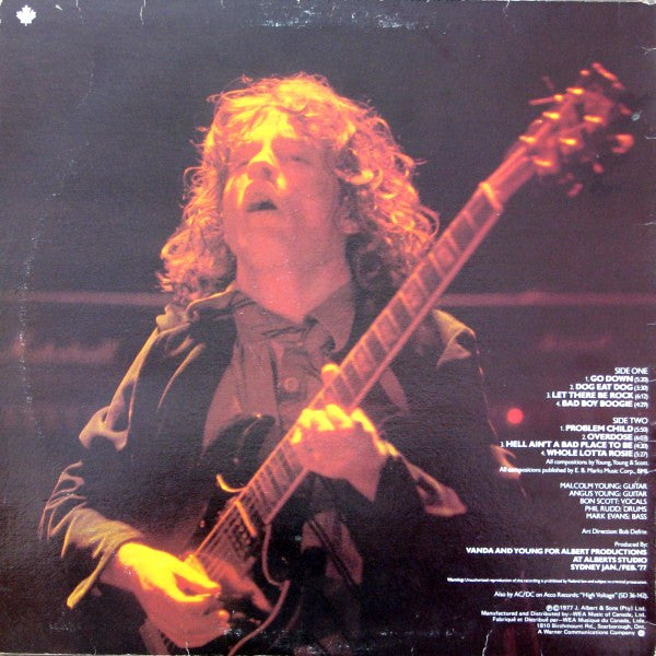 AC/DC - Let There Be Rock - RecordPusher  