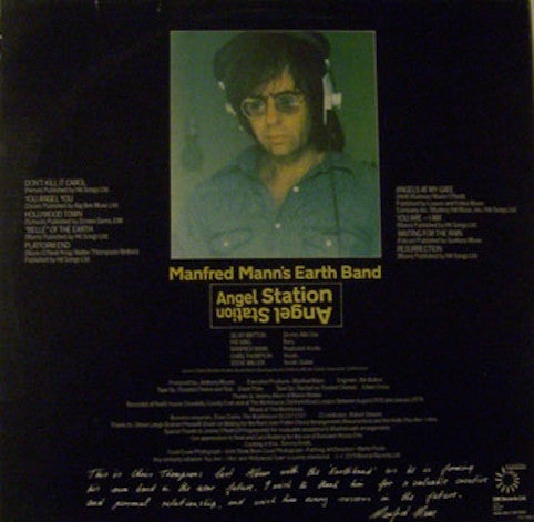 Manfred Mann's Earth Band ‎– Angel Station