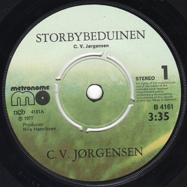 Jørgensen, C.V. - Storbybeduinen