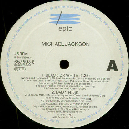 Jackson, Michael - Black Or White