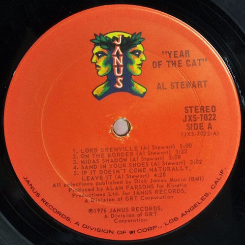 Stewart, Al ‎– Year Of The Cat