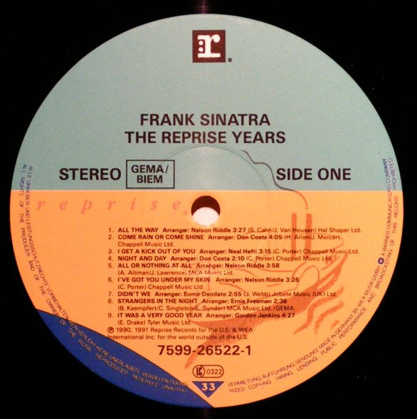 Sinatra, Frank - Reprise Years