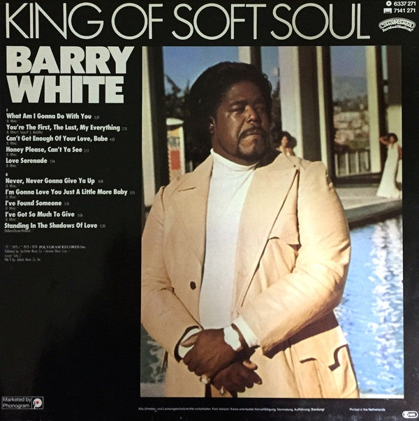 White, Barry ‎– Barry White's Greatest Hits