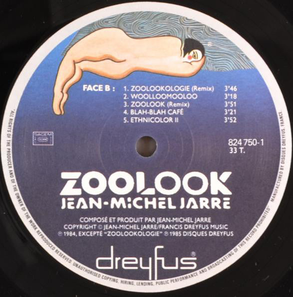 Jarre,  Jean Michel ‎– Zoolook