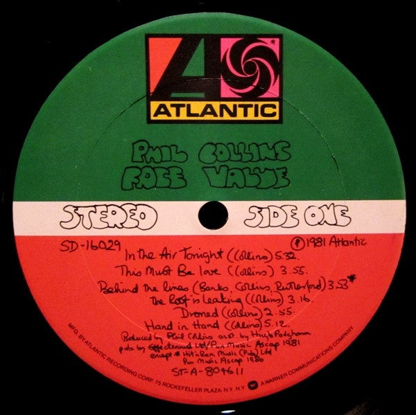 Collins, Phil - Face Value