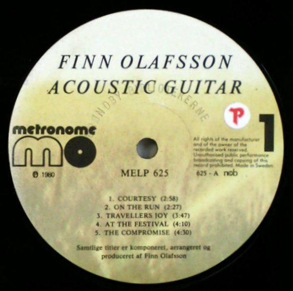 Olafsson,  Finn  ‎– Acoustic Guitar