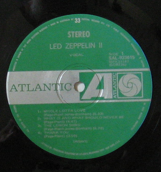 Led Zeppelin - Led Zeppelin II - RecordPusher  