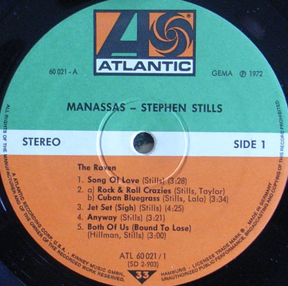 Stills, Stephen  ‎– Manassas