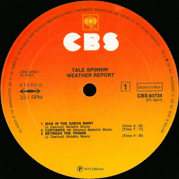 Weather Report - Tale Spinnin'