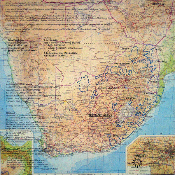 Manfred Mann's Earth Band ‎– Somewhere In Afrika