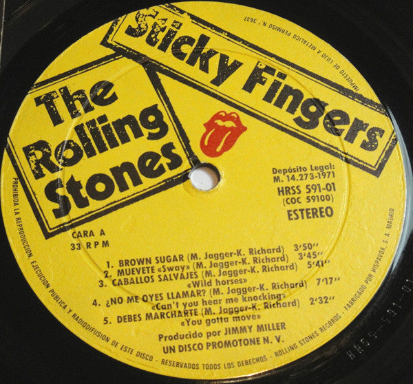 Rolling Stones - Sticky Fingers