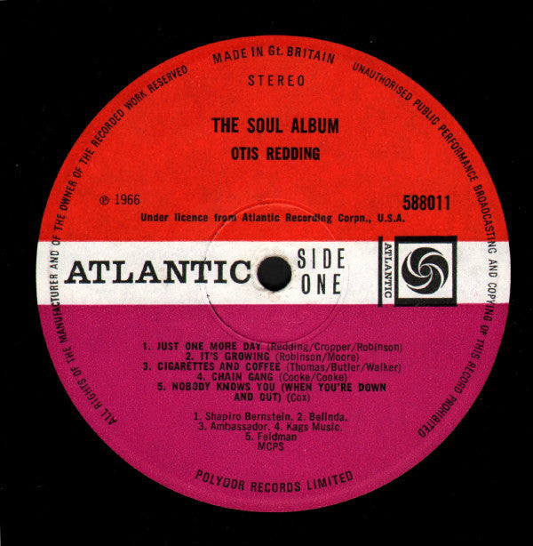 Redding, Otis - The Soul Album