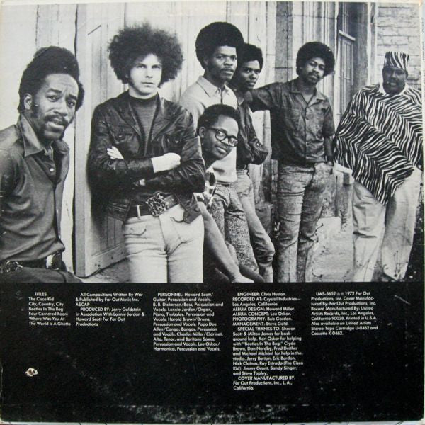 War - The World Is A Ghetto