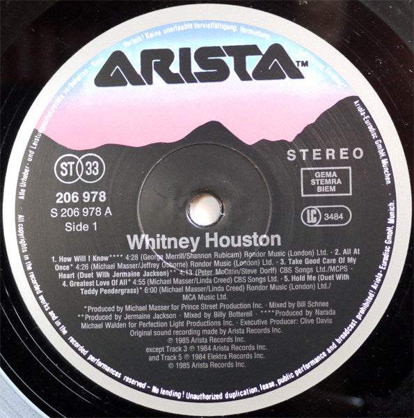 Houston, Whitney - Whitney Houston