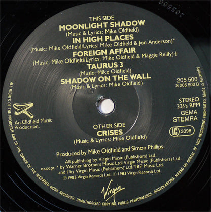 Oldfield, Mike - Crises