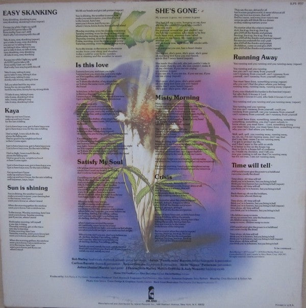Marley, Bob And The Wailers - Kaya
