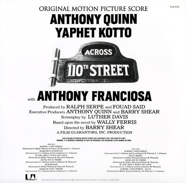 Womack, Bobby - Across 110th Street - OST