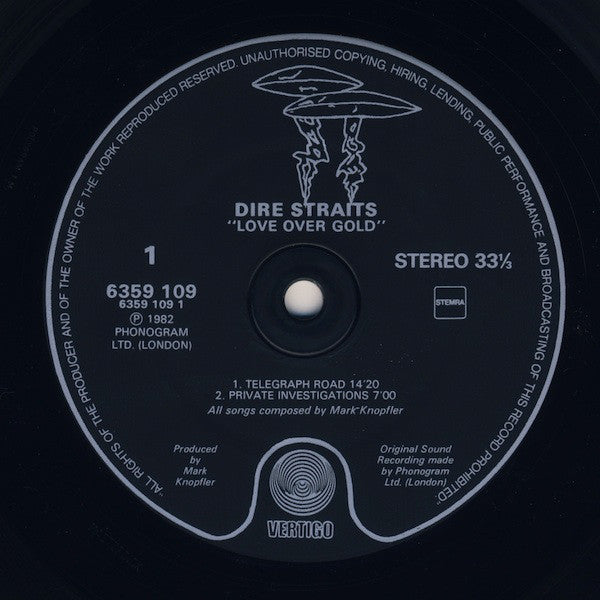 Dire Straits - Love Over Gold