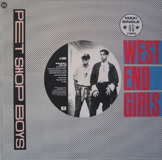 Pet Shop Boys - West End Girls (Dance Mix)