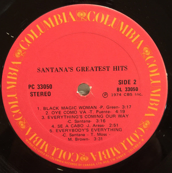 Santana - Greatest Hits