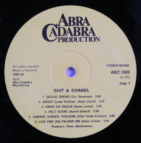 Shit & Chanel ‎– Shit & Chanel