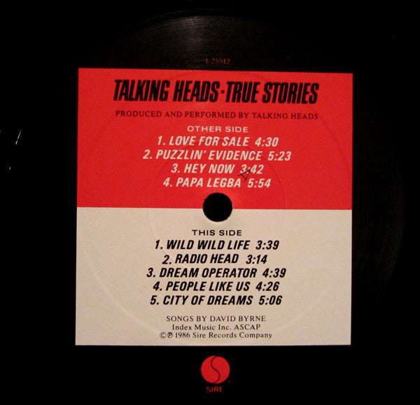 Talking Heads - True Stories