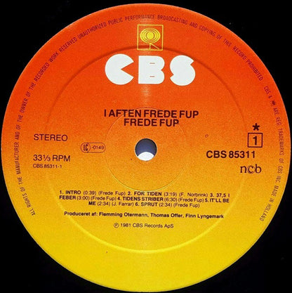 Frede Fup - I Aften: Frede Fup