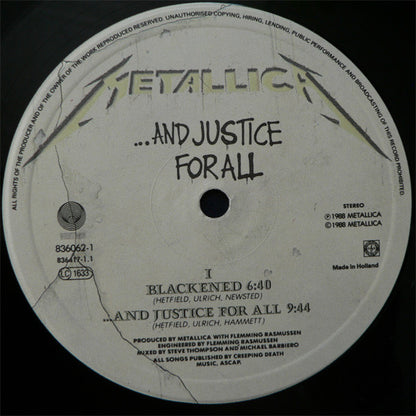 Metallica - ...And Justice For All