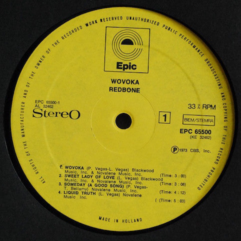 Redbone ‎– Wovoka