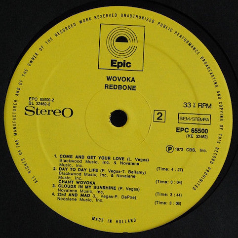 Redbone ‎– Wovoka