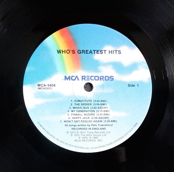 Who - Who's Greatest Hits