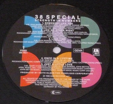 38 Special - Strength In Numbers