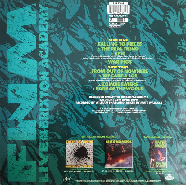 Faith No More - Live At The Brixton Academy