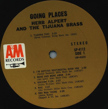 Alpert, Herb The Tijuana Brass - Going Places