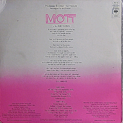 Mott The Hoople - Mott