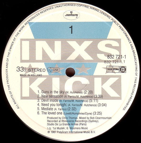 INXS - Kick