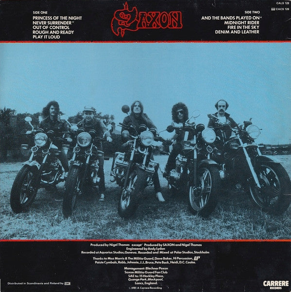 Saxon - Denim And Leather