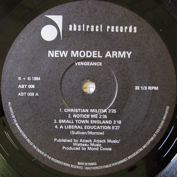 New Model Army - Vengeance