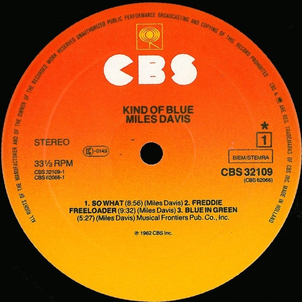 Davis, Miles - Kind Of Blue
