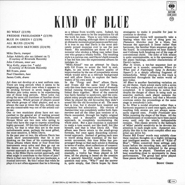 Davis, Miles - Kind Of Blue