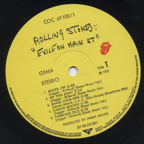 Rolling Stones - Exile On Main Street