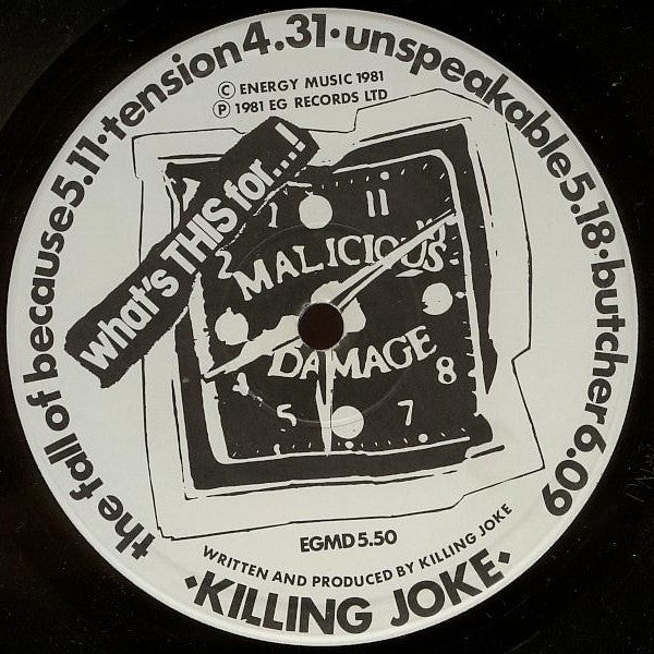 Killing Joke ‎– What's This For...!