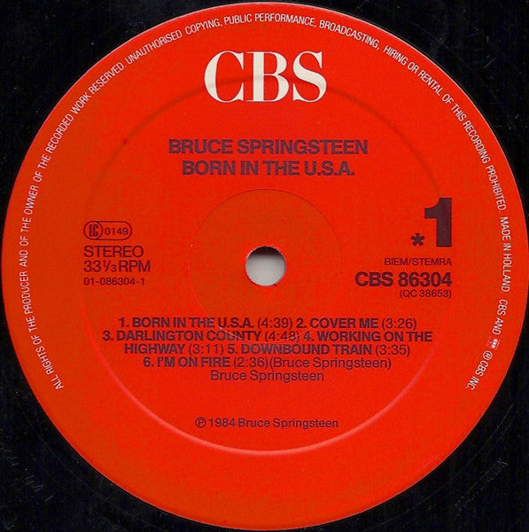 Springsteen, Bruce - Born In The U.S.A.