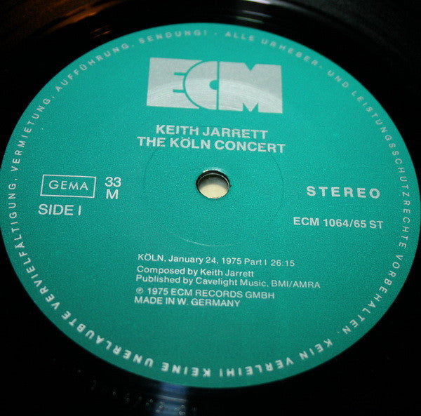 Jarrett, Keith - The Köln Concert