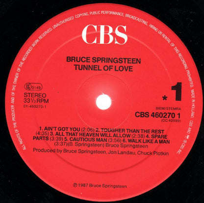 Springsteen, Bruce - Tunnel Of Love