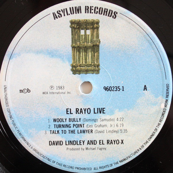 Lindley, David  And El Rayo-X ‎– El Rayo Live