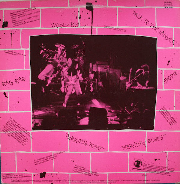 Lindley, David  And El Rayo-X ‎– El Rayo Live