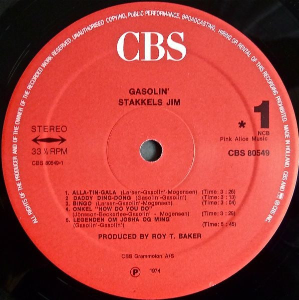Gasolin' - Stakkels Jim