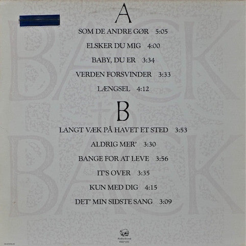 Back To Back ‎– Den Første
