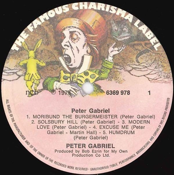 Gabriel, Peter - Peter Gabriel (First Album)